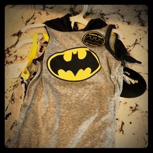 One piece tank onesie Batman